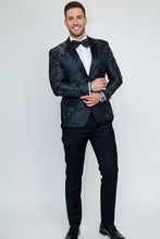 "Bradley" Midnight Navy Luxury Wool Blend Suit Pants