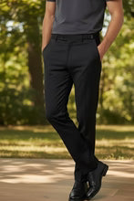 "Bradley" Heather Grey Luxury Wool Blend Suit Pants