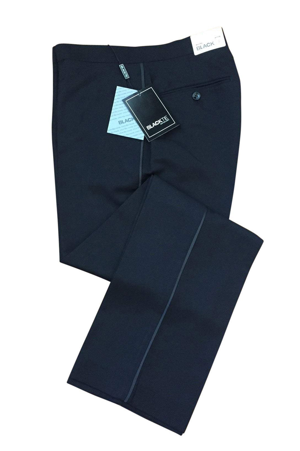 "Bradley" Heather Grey Luxury Wool Blend Suit Pants